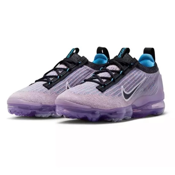 **SOLD** Nike Air VaporMax 2021 Flyknit "Lilac/Black/Barely Grape/Universi Blue" - Picture 15 of 16